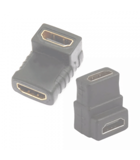 HDMI Hembra/Hembra Tipo Codo