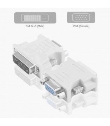 DVI Macho a VGA Hembra 24-1