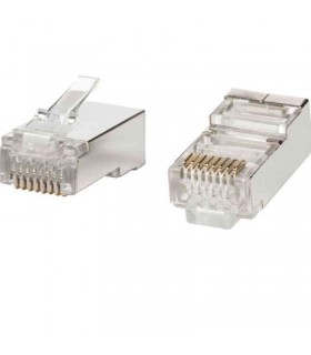 Conector RJ45 CAT 6 Aluminio